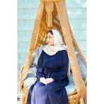 عبای سرمه کریستال - Image 2