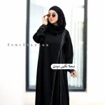 عبای نجلا (جنس کرپ عبایی درجه 1) - Image 5