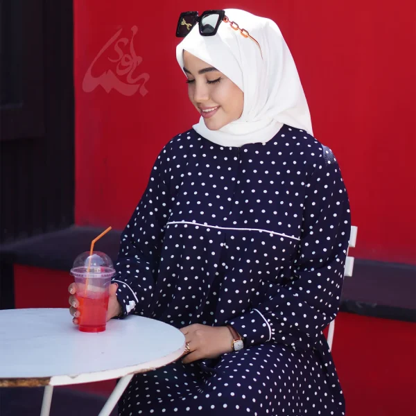 پیراهن خالخالی - تصویر 3