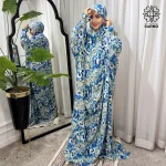چادرنماز آستین‌دار نیلگون - Image 2