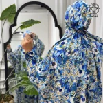 چادرنماز آستین‌دار نیلگون - Image 4