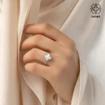 انگشتر استیل ونکلیف سفید کد 509428020 - Image 4