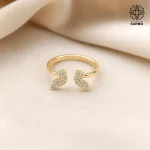 انگشتر استیل فرشته کد 2062210 - Image 2