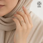 انگشتر استیل فرشته کد 2062210 - Image 4
