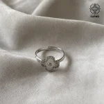 انگشتر استیل ونکلیف نقره ای کد 509428020 - Image 3