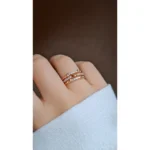 انگشتر سه لاین گره ای ژوپینگ - Image 3