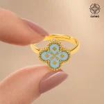 انگشتر استیل  ونکلیف طرح دارد کد 509428038 - Image 3
