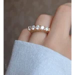 انگشتر پرنسسی فول نگین ژوپینگ