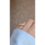 انگشتر پرنسسی فول نگین ژوپینگ - Image 6