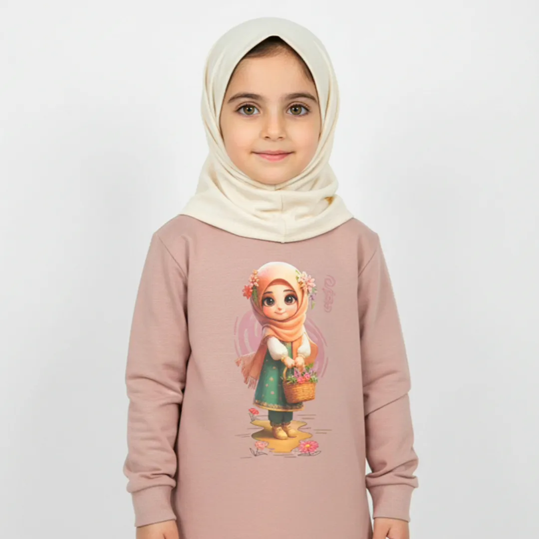 بلوز-دخترانه-طرح-روح-وریحانه-کد161071-36356 بلوز دخترانه طرح روح وریحانه کد161071 - Image 1