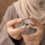 بنگل کارتیر استیل نقره ای کد 509428024-26 - Image 4