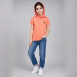 تیشرت جودون گل نمدی یقه ب ب