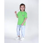 تیشرت جودون گل نمدی یقه ب ب - Image 6