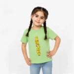 تیشرت دخترانه طرح جوجه اردک ها