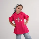 تیشرت دخترانه طرح دختر عکاس - Image 3