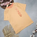 تیشرت دخترانه طرح چهارقلب - Image 4