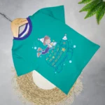تیشرت طرح لاک‌پشت و نقاشی