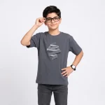 تیشرت پسرانه طرح زیگزاگ - Image 7