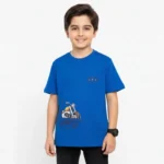 تیشرت پسرانه طرح موتور سنگین - تصویر 2