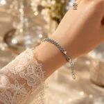 دستبند ژوپینگ کارتیر نقره ای کد 405230292-41 - Image 4