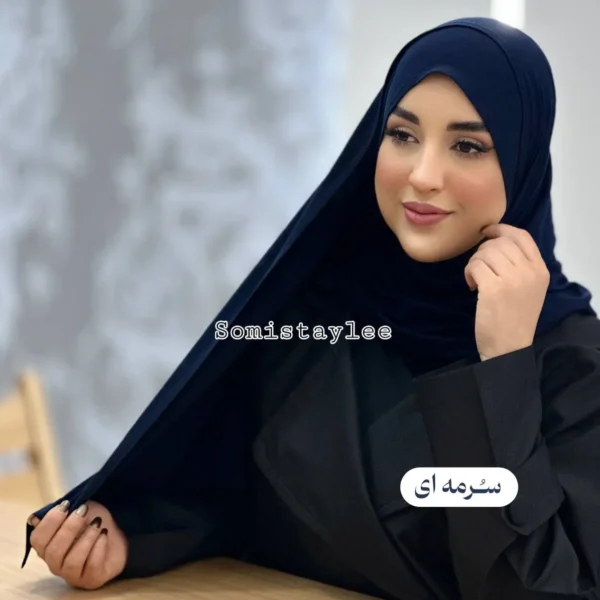 شال کشی کویتی طیف آبی - Image 8