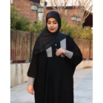 عبا زنانه اسپرت کرپ عبایی حلما - Image 2