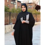 عبا زنانه اسپرت کرپ عبایی حلما - Image 6