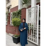 مانتو عبایی طرح پرند - تصویر 11