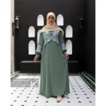 مانتو عبایی مجلسی کرپ عبایی تیارا
