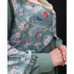 مانتو عبایی مجلسی کرپ عبایی تیارا - Image 5