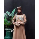 مانتو عبایی مجلسی کرپ عبایی تیارا - Image 10
