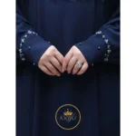 مانتو عبایی مهدخت مشکی کد 14025 - Image 2