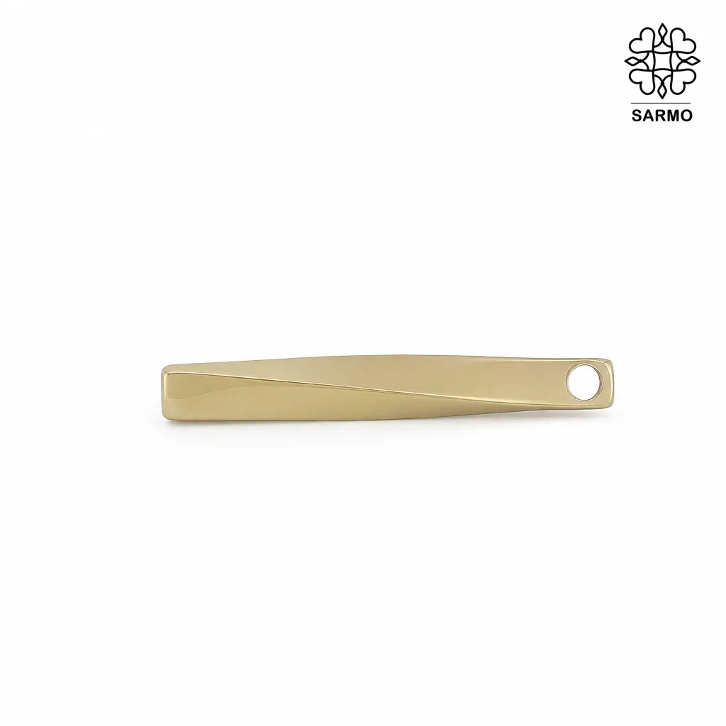 پلاک-آویز-ساده-میله-ای-کد-408405020-1086-tUhoF پلاک آویز ساده میله ای طلایی استیل کد 408405020 - Image 1