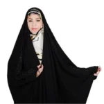 چادر جده نگین دار کد 2030 - Image 2