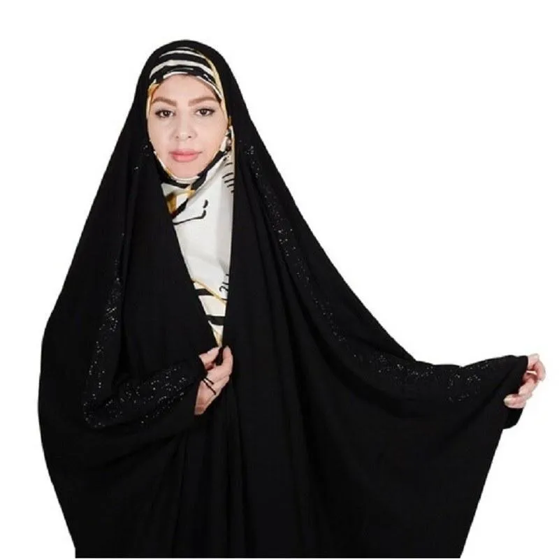 چادر-جده-نگین-دار-کد-2030-5611 چادر جده نگین دار کد 2030 - Image 1