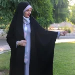 چادر دانشجویی مدل حلقه ( بدون مچ )کد 25028