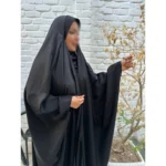 چادر عربی جده کرپ رویال کد 95 - تصویر 3