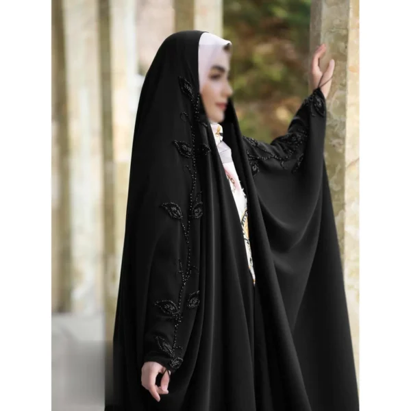 چادر عربی مدل تینا کد 1308 - تصویر 4