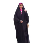 چادر مشکی عربی جواهردوزی آلاله کد 12093 - Image 4