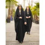 چادر مشکی عربی جواهردوزی آوا کد 12095 - Image 3
