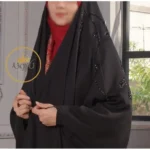 چادر مشکی عربی جواهردوزی ثنا کد 12046 - Image 3