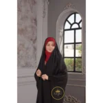 چادر مشکی عربی جواهردوزی ثنا کد 12046 - Image 4