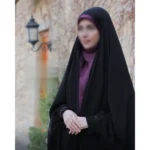 چادر مشکی عربی جواهردوزی جیران کد 12084 - Image 2