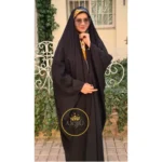 چادر مشکی عربی جواهردوزی خاتون کد 12040 - Image 2