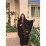 چادر مشکی عربی جواهردوزی راحیل کد 12044 - Image 2