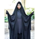چادر مشکی عربی جواهردوزی هدی کد 12076 - Image 5