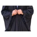 چادر مشکی عربی جواهردوزی یاسمین صدف کد 12036 - Image 2