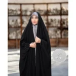 چادر مشکی عربی گلدوزی سودابه کد 12031