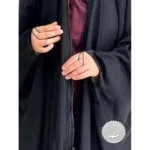 چادر مشکی عربی گلدوزی مهر کد 12025 - Image 2
