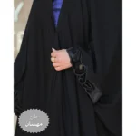 چادر مشکی عربی گلدوزی مهسان کد 12066 - Image 5